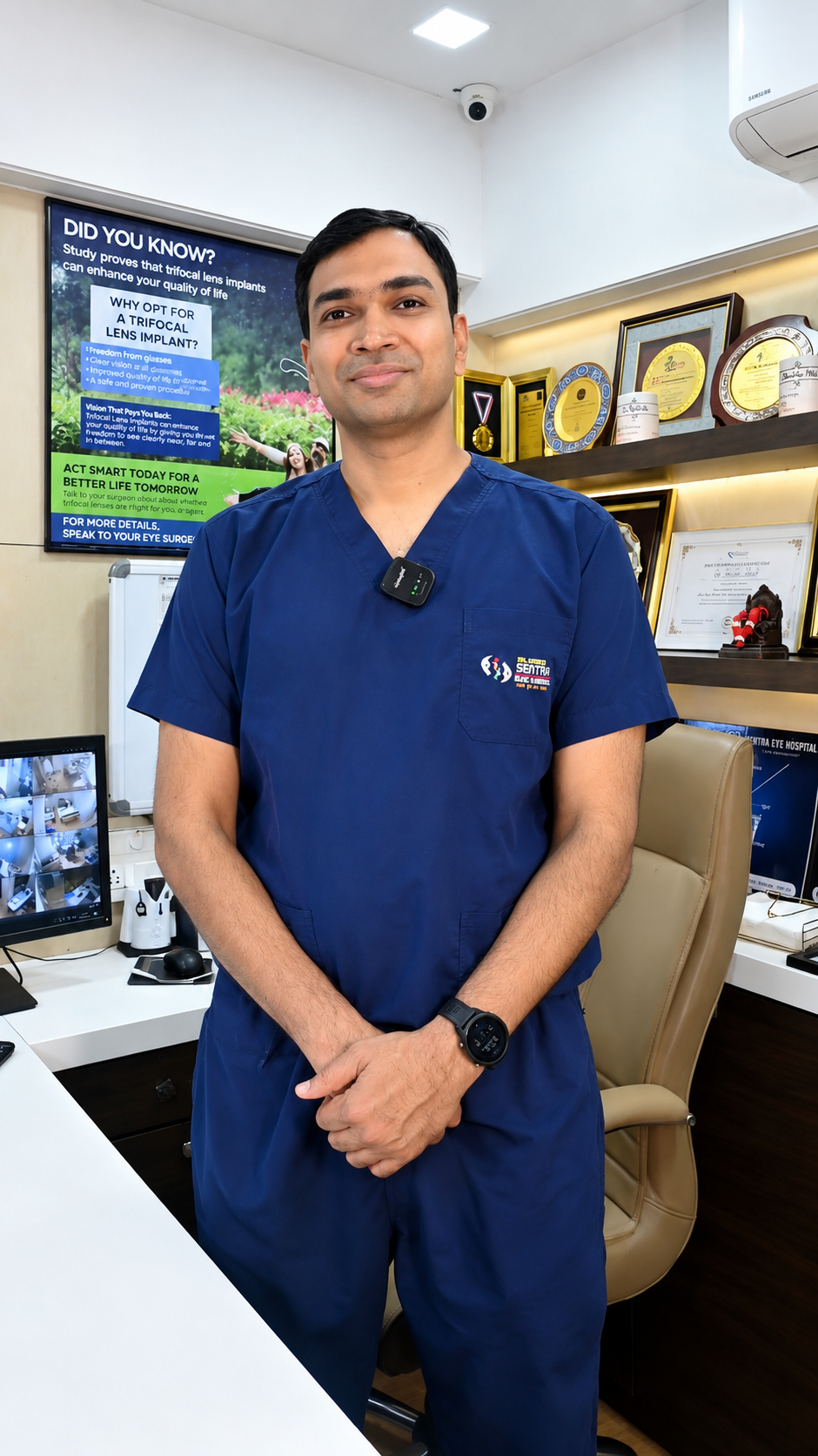 Dr. Rohit Modi, eye surgeon