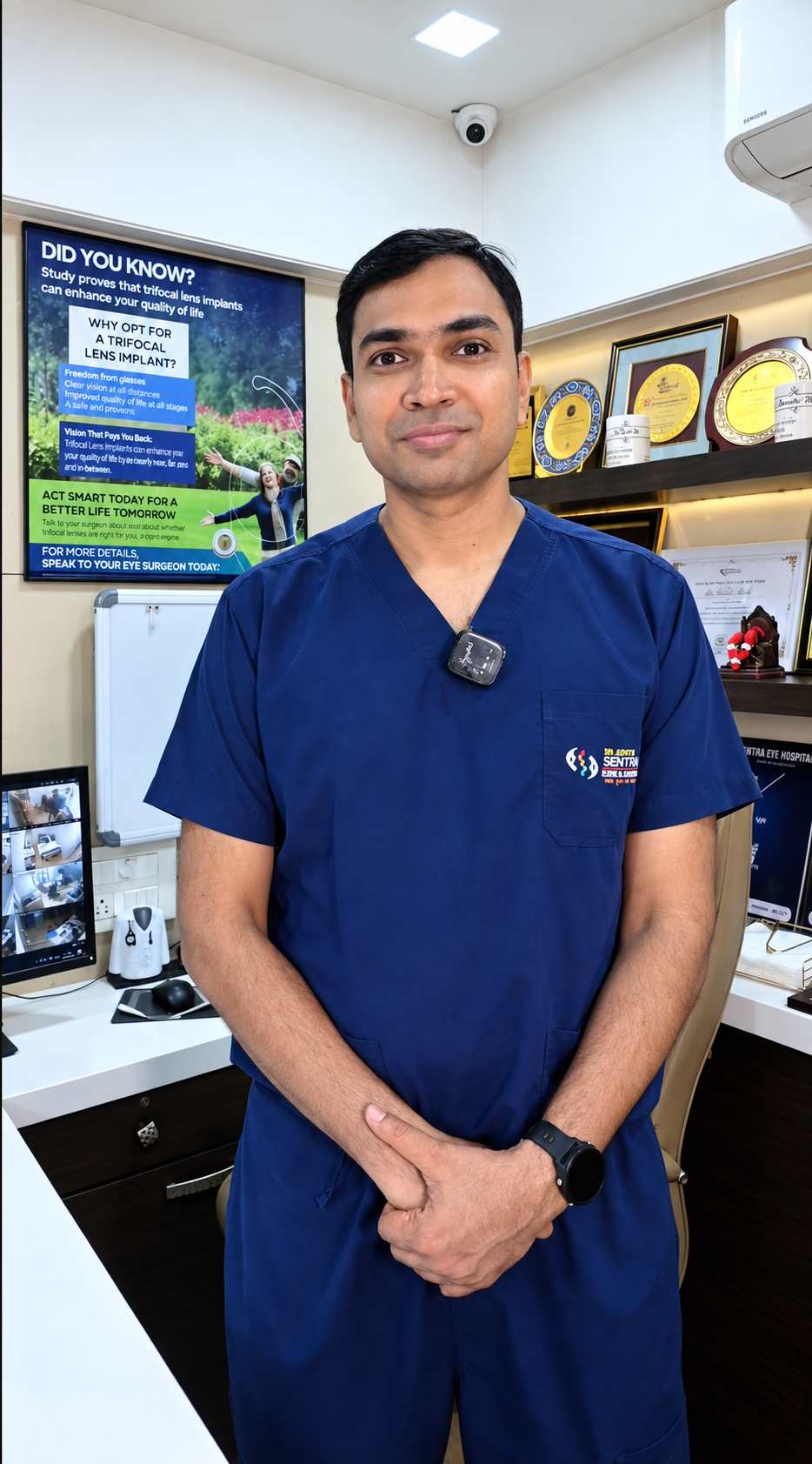Dr. Rohit Modi, eye surgeon