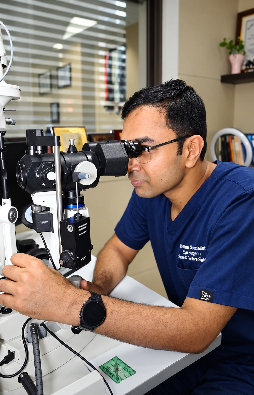 Dr. Rohit Modi, eye surgeon