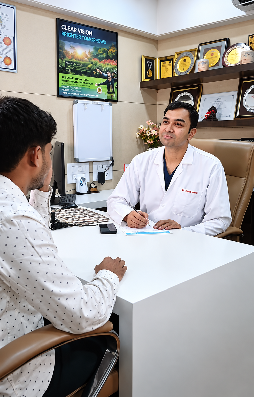 Dr. Rohit Modi, eye surgeon