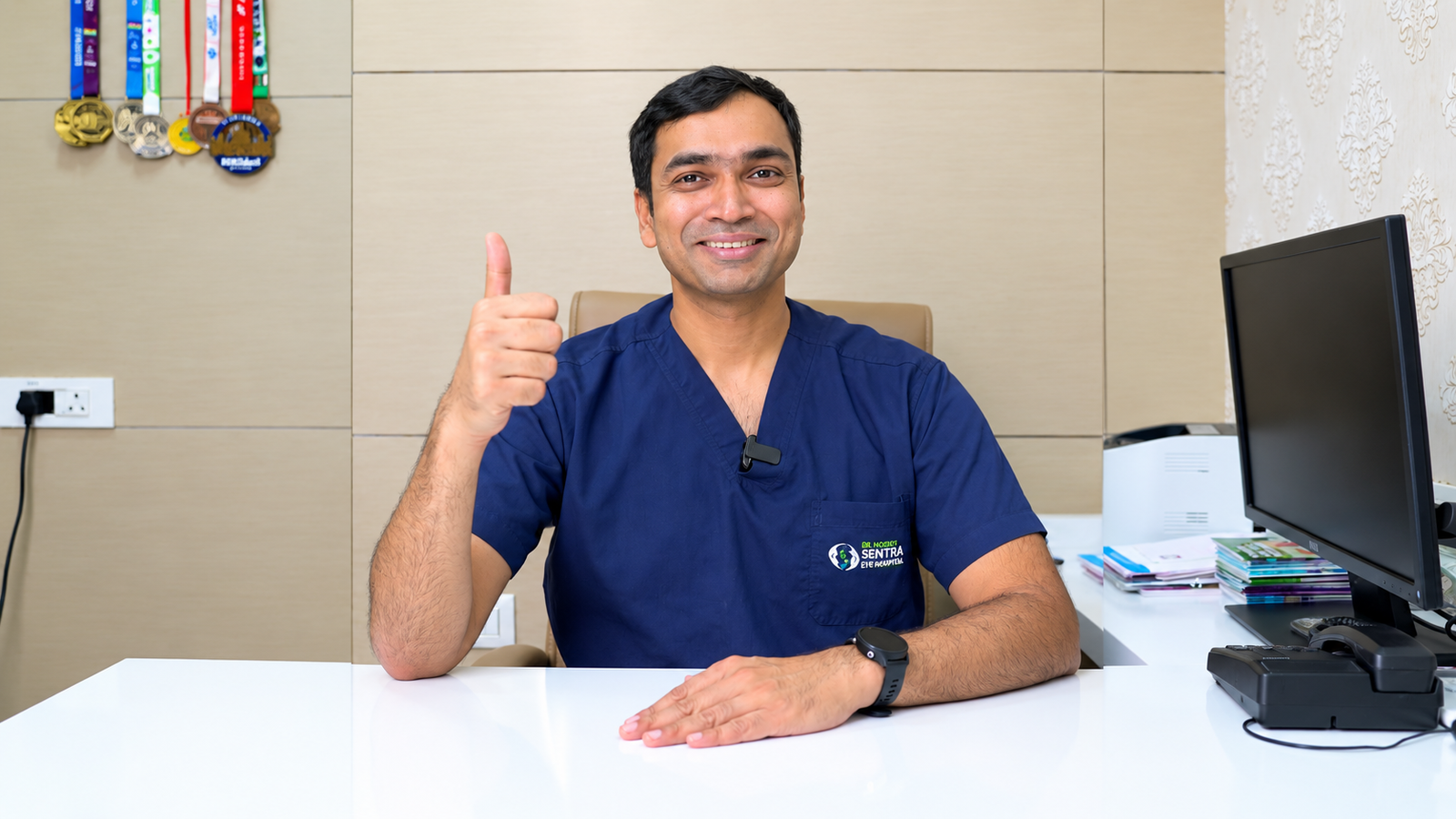 Dr. Rohit Modi, eye surgeon